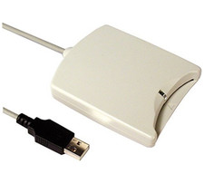 SCM SCR331 USB Smart Card Reader CAC Military DOD ID Access Cards H3