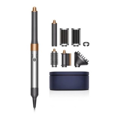 Dyson Airwrap Multi Styler Complete Long - 6 Attachments - Nickel/Copper