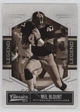 2010 Panini Classics Legend 63/999 Mel Blount #236 HOF we5