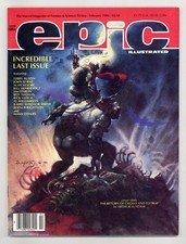 Epic Illustrated #34 FN 6.0 1986
