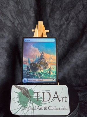 FULL ART  FOIL - ISLAND - NM/M ~ MTG - MH3 Modern Horizons 3 0305 Eldrazi