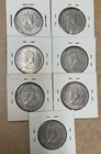 1960 Hong Kong 1 Dollar- LOT OF SEVEN COINS — photo 1