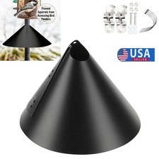 Around Wrap Squirrel Baffle Bird Feeder Squirrel Proof Baffle Wrap 12" 14" 16"