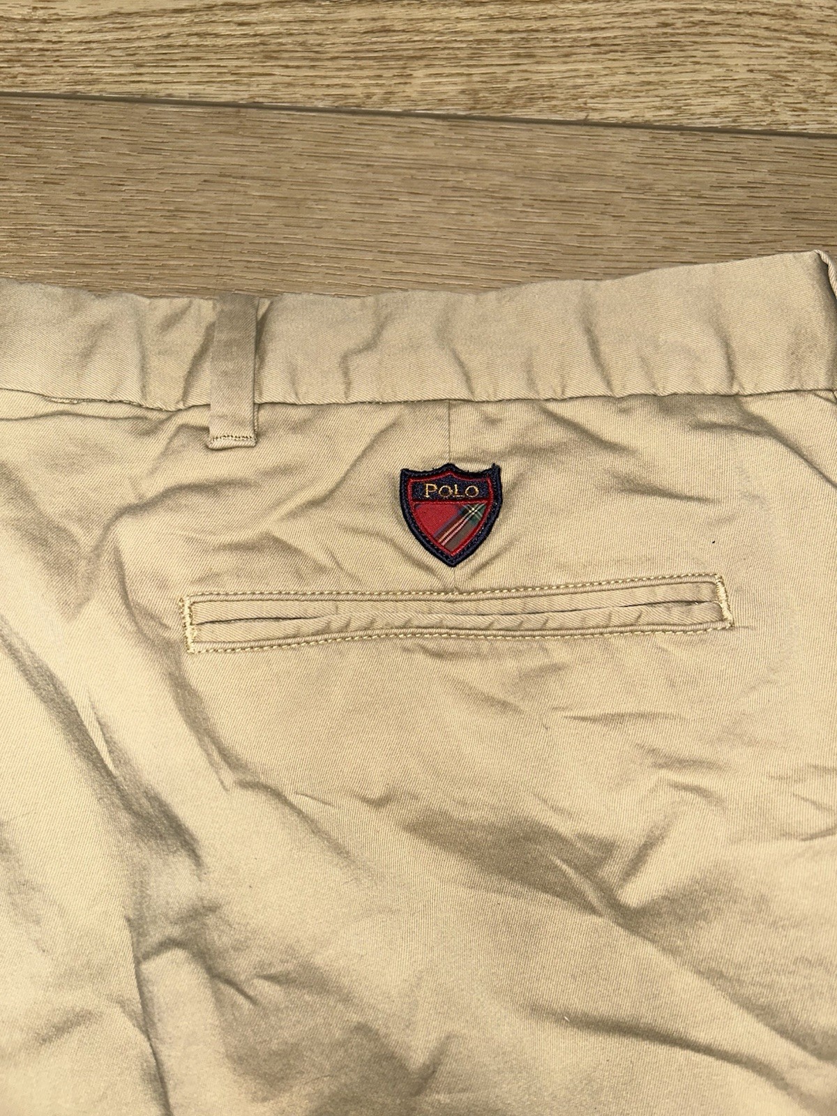 Polo Ralph Lauren Shorts Mens 32 Beige Golf Classic Fit Chino Twill Flat Front thumbnail 8