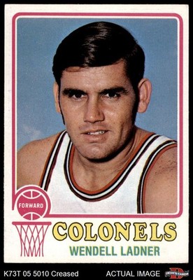 1973 Topps #261 Wendell Ladner Colonels Southern Mississippi 3 - VG