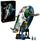 LEGO Star Wars Jango Fett’s Firespray-Class Starship Building Set for Adults - A