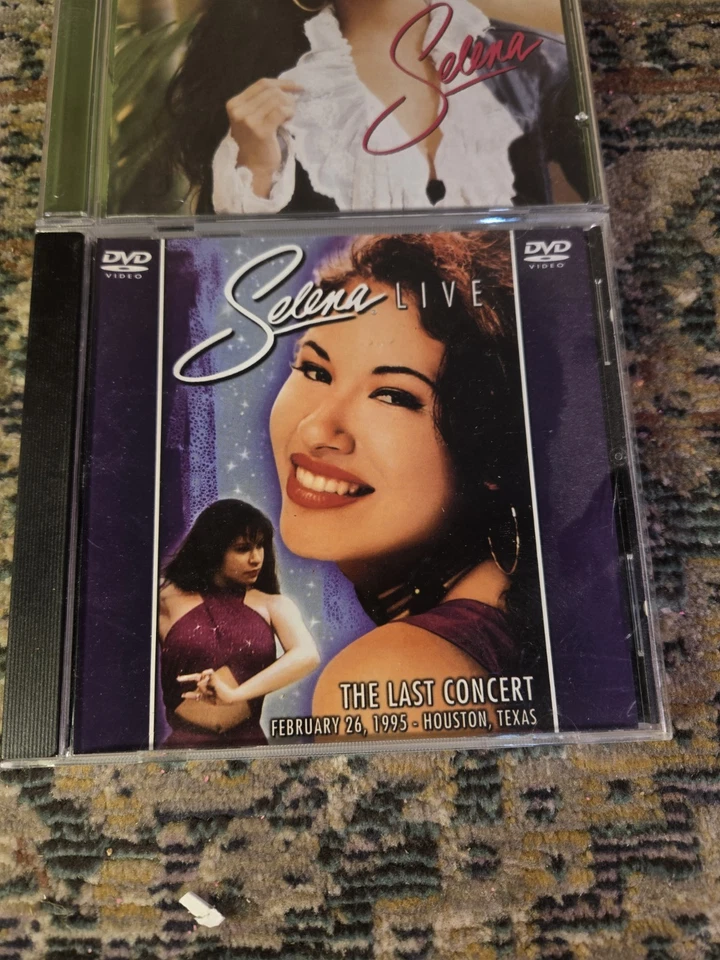 Lot Of Two Selena CDs/DVD Amor Prohibido/The Last Concert - Imagem 2 de 4