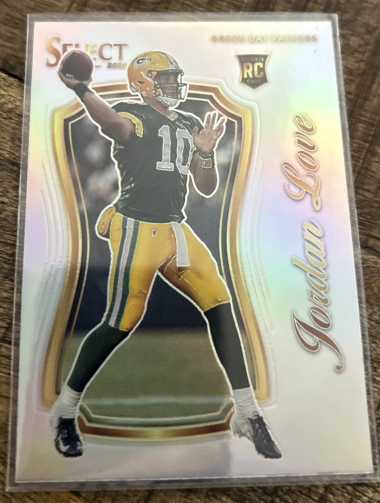 2020 Panini Select - Select Certified Jordan Love Silver Prizm #SCR-11 (RC)