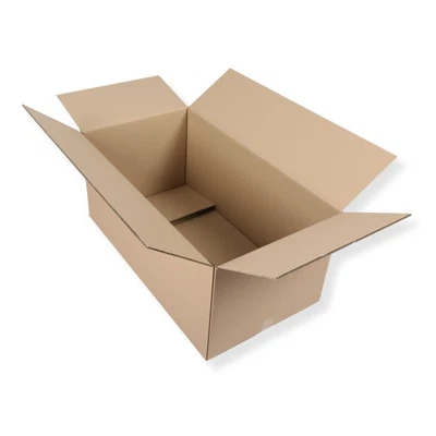 MARI-MEDIENVERPACKUNGEN 10 St. Umzugs Bücher Versandkartons 900x500x400 2-wellig 2.40 BC-Welle stark