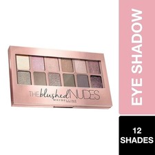 MAYBELLINE Eyeshadow Palette, The Nudes, 12 S...