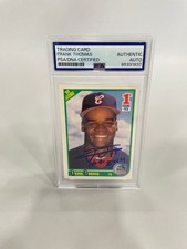 Frank Thomas #663 1990 Score Signed Card PSA/DNA Certified Authentic, Pre-owned