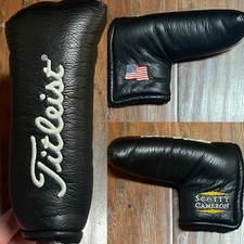 Scotty Cameron Black Flag Putter Headcover - 1995-1997 - New - 100% Authentic