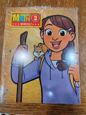 BJU Press Math 3 Student Worktext 4th Edition