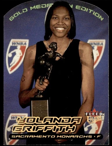 2000-01 Fleer Ultra WNBA Gold Medallion Yolanda Griffith #25G B
