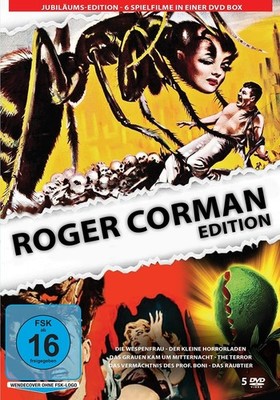ROGER CORMAN EDITION-6 SPIELFILME AUF 5 DVDS NEU/OVP