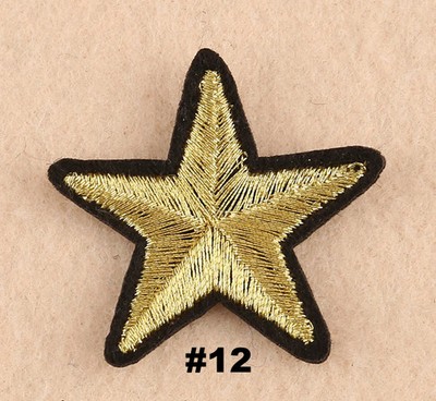 Stern Patch klein 4 cm zum Aufbügeln   30 Farben   Fashion & Reparatur