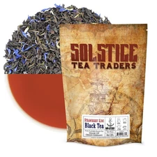 Strawberry Kiwi Loose Leaf Black Tea 8oz Bag, Makes 100+ Cups of Tea