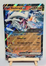 Pokemon Karte Reshiram Ex 030 159 Reisegefährten Holo Stamp XXL Jumbo Deutsch