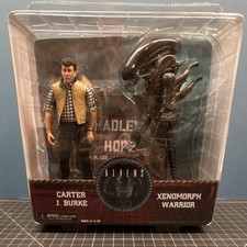 NECA Carter J. Burke & Xenomorph Warrior Figu...