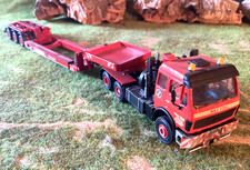 Kibri Tieflader Schwertransport Überlänge Mercedes Zugmaschine 1:87 H0