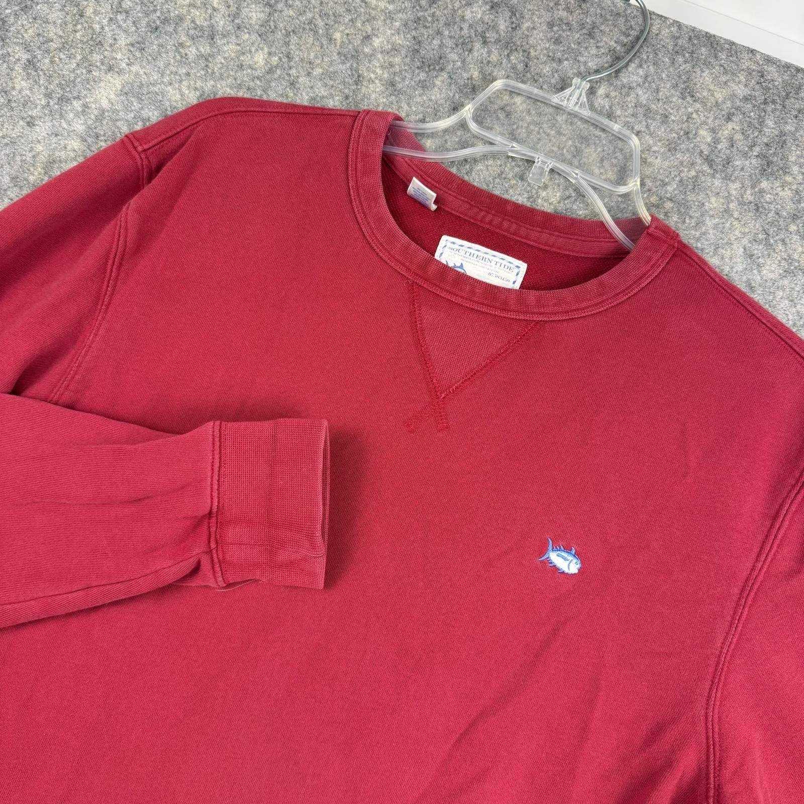 Southern Tide Men’s Solid Upper Deck Pullover Swe… - image 1