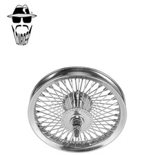ORIGINAL LOWRIDER 12" Chrome Front Bicycle Wheel 72 Spoke Steel Rim 3/8 Axle.