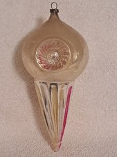 VTG Large Mercury Glass Christmas Ornament 6 ...