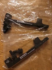 2x-Shimano Disc Brake Adapter,Front,SM MA F203P/P, (PM Caliper to PM Fork) 203mm