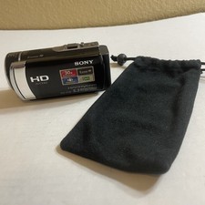 Sony HDR-CX190 HD Handycam Digital Camcorder w/ Battery  Built-in Charging Cord