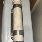 Vintage Wooden Base Fishing Rod Holder With Mounting Screws — photo 1