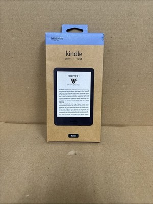 Amazon Kindle E-Reader 6'' 11th Gen 16GB Wi-Fi Black NEW SEALED (23C)