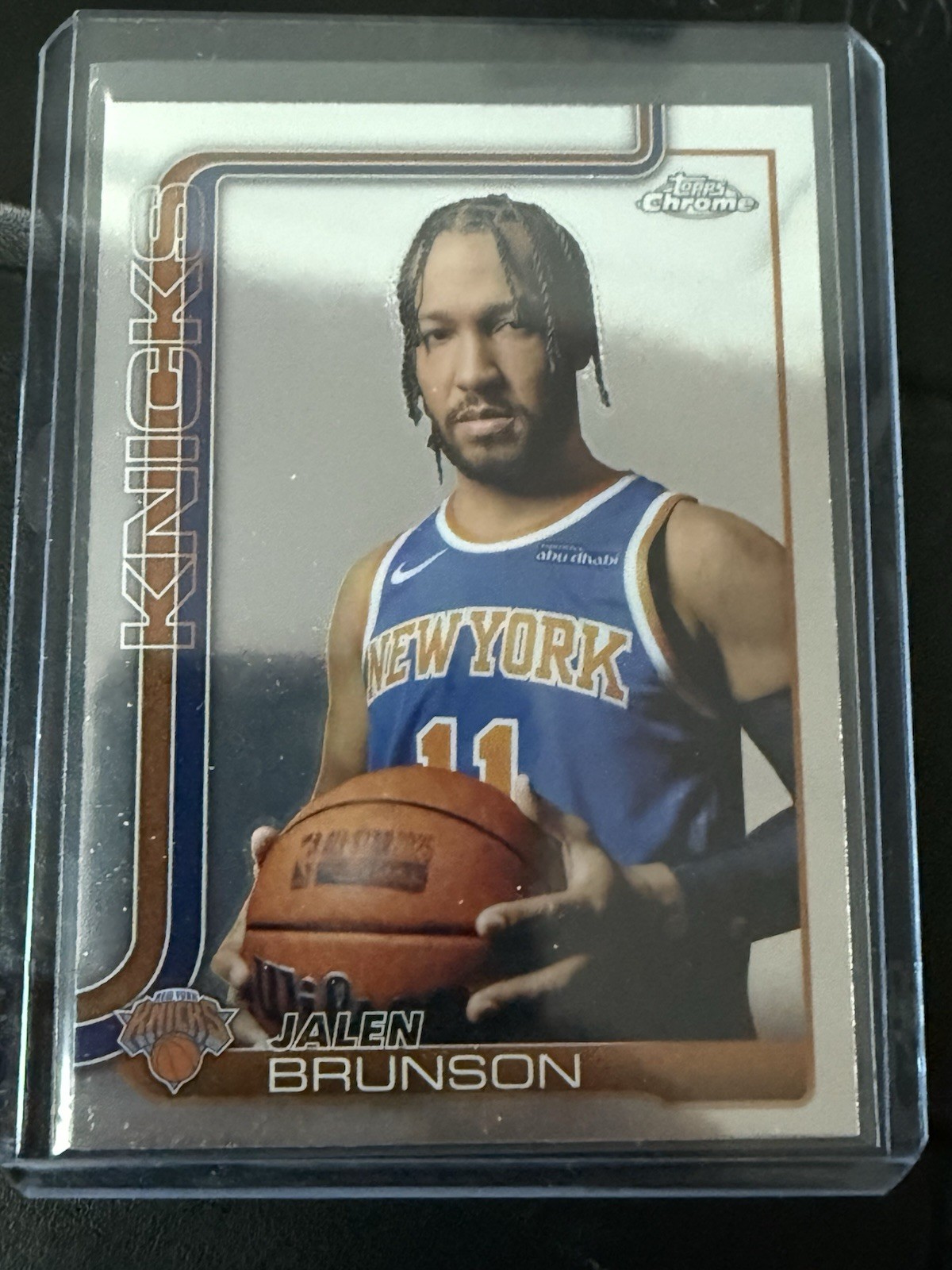 2025-26 Topps Chrome Basketball Jalen Brunson SSP Image Variation #101