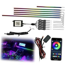 Interior Car Strip Lights Dreamcolor Acrylic Car Decorative Dreamcolor 6 in 1