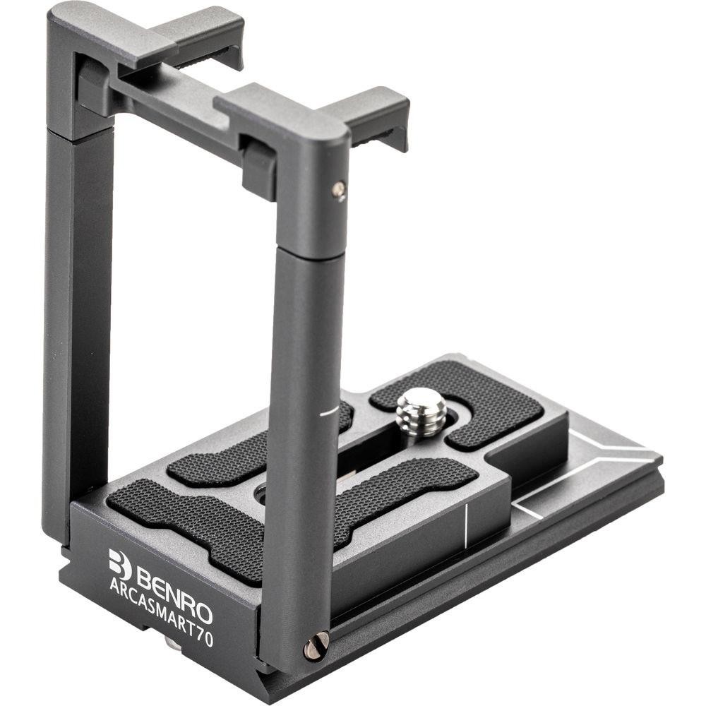 Benro 70mm Arca-Swiss Plate with Smartphone Adapter - ARCASMART70