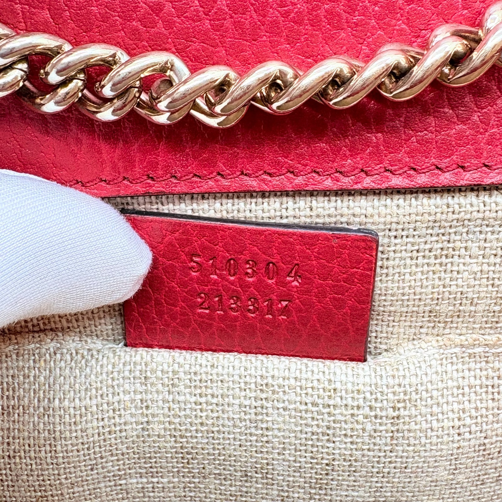 Authentic GUCCI GG Interlocking Shoulder Bag 5103… - image 14