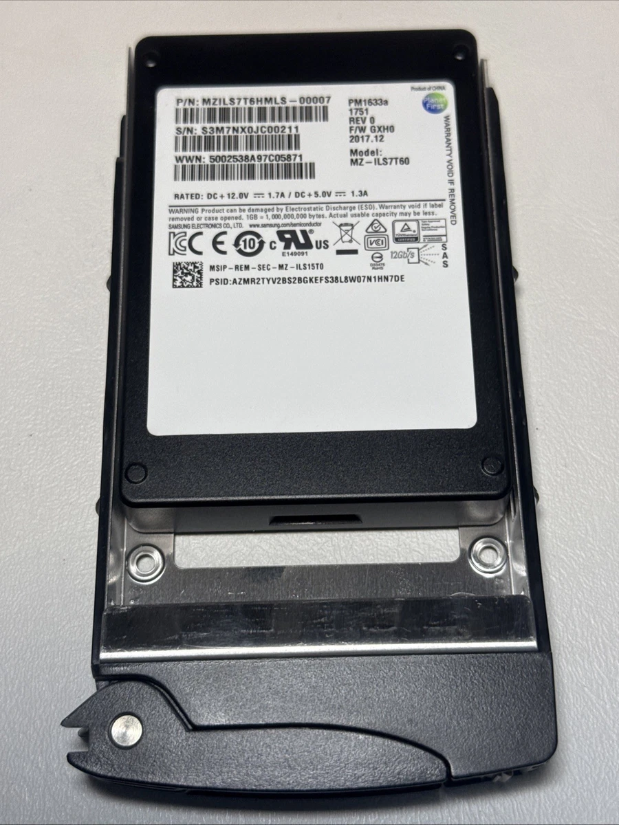 Samsung SAS Solid-State Drives Just Listed 2026