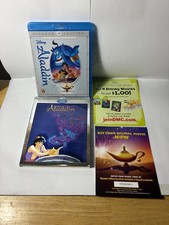 Aladdin Diamond Edition Blu Ray W/Lenticular Slipcover