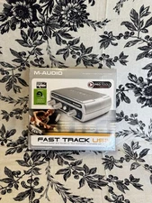 NEW M-Audio Fast Track Guitar Instrument Mic Recording USB Digital Interface