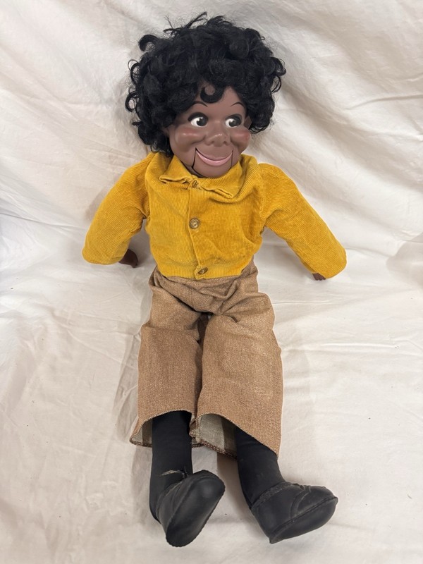 1973 Eegee Lester Ventriloquist Dummy Doll Vintage Puppet Willie Tyler 24” inch