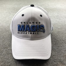 Orlando Magic Hat Cap Strap Back Men One Size White Spell Out Reebok Embroidered