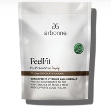 Arbonne FeelFit Pea Protein Shake Simply1 Vegan GF RRP �78 - with FREE Shaker!