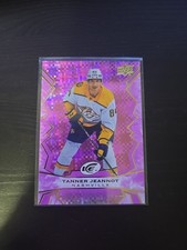 Tanner Jeannot 2022-23 UD Ice Purple Parallel #59 Nashville Predators