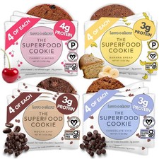 , Variety Pack of Minis - 16 Count - Tasty Gluten Free Cookies - Vegan - Heal...