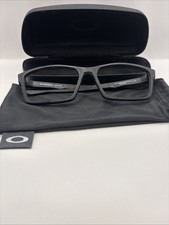 Oakley Overhead Eyeglasses Frames OX8060-0157 Glasses Satin Black 57mm w/case