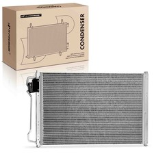 A-Premium  A/C Condenser with Bracket for Ford Mustang 1996-1998 V6 3.8L V8 4.6L