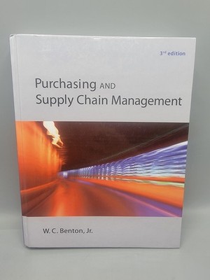 Purchasing And Supply Chain Management-3rd Edition
