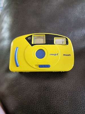 Rare Yellow Nissin Snap 35mm Film Camera - New in Box