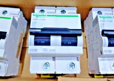 1PC - SCHNEIDER A9N18363 C120N-circuit breaker-2P-125A-C curve- New