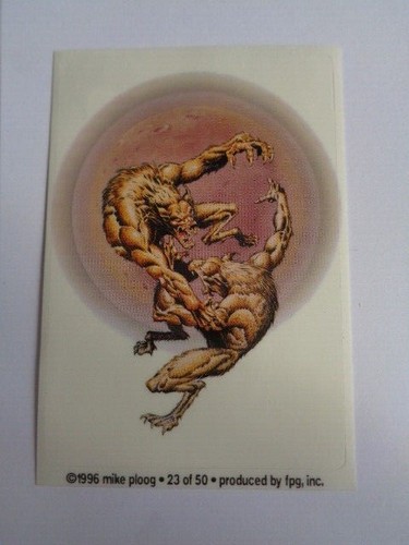 Individual Stickers Of Mike Ploog / Bernie Wrightson & Ken Kelly inc Auto No 16 - Picture 84 of 126