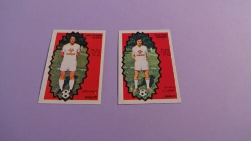 2 images ORIGINALES - FOOTBALL 1976/1977 -équipe de NANCY  dont JC CLOET - Photo 1/2